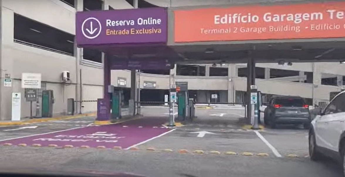 Airport parking overview